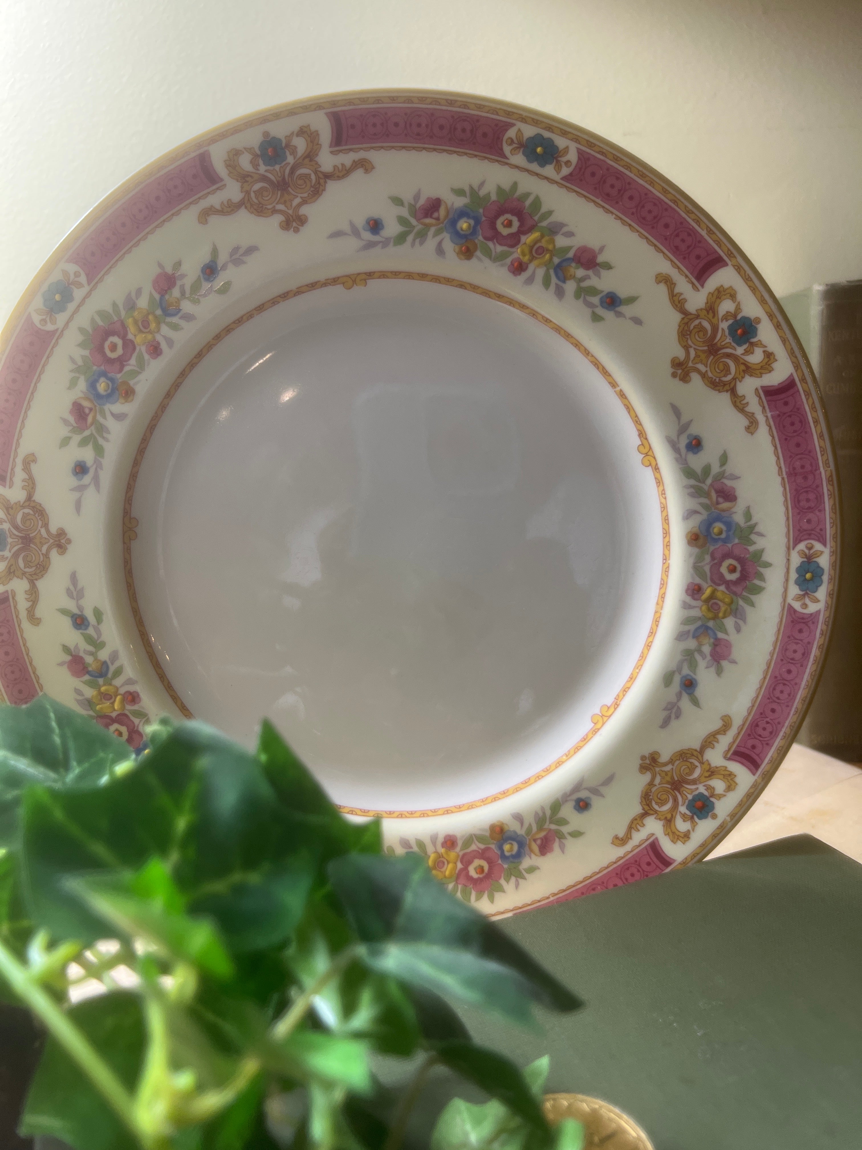 Royal Crown Myotts “Melrose” Vintage English China Plate | Staffordshire, England